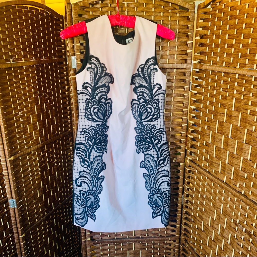 Black and pink dress Anne Kaelie size 4